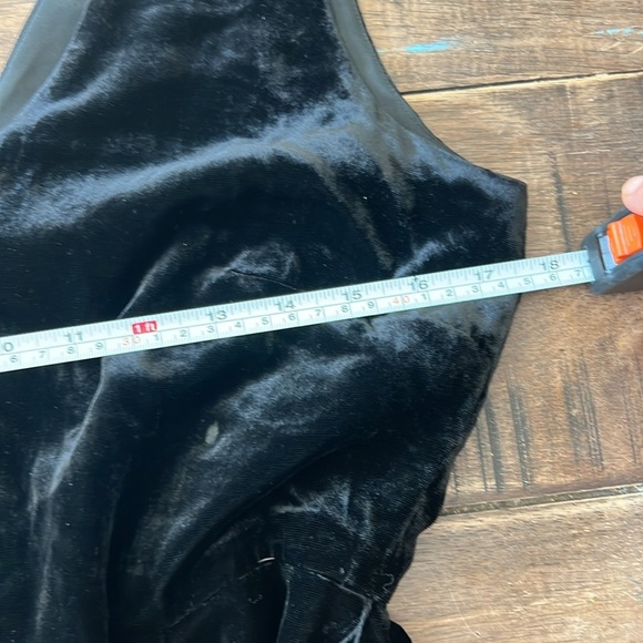 J.Crew V-neck Wide-Leg Velvet Jumpsuit Size 10P - Picture 12 of 13